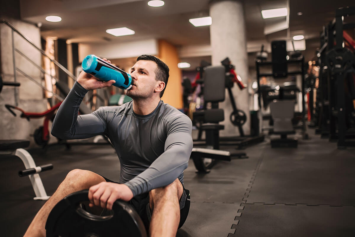 nap&oacute;j izotoniczny podczas treningu