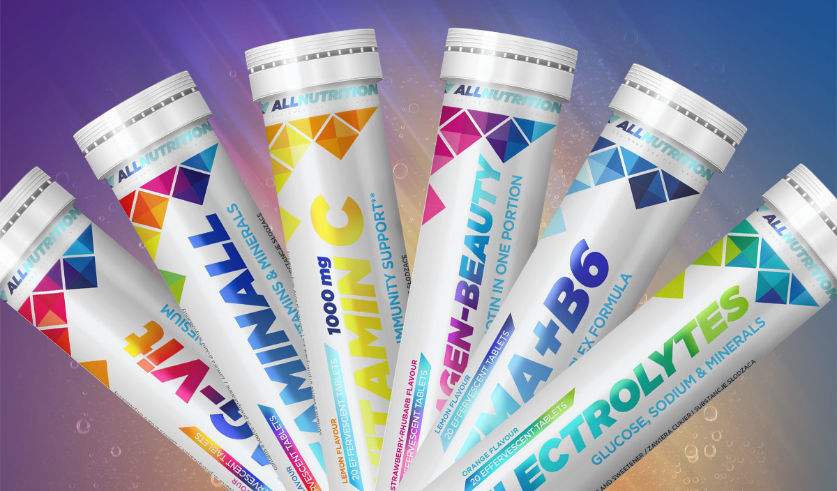 musujące tabletki allnutrition