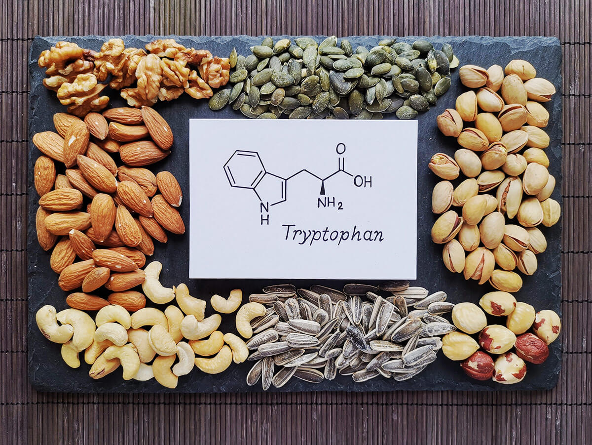 tryptofan źr&oacute;dła pokarmowe