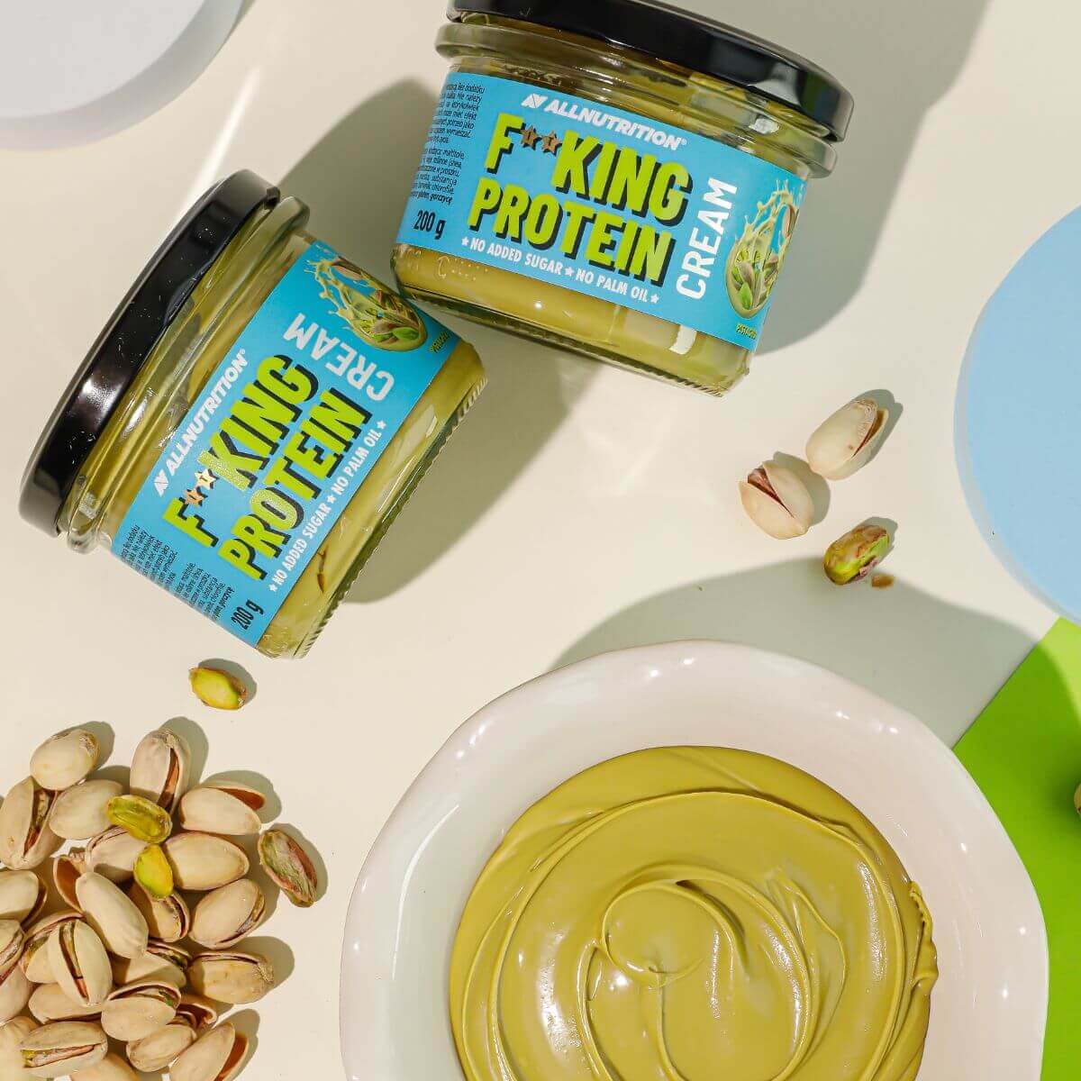 Fitking Protein Cream Pistachio - krem pistacjowy