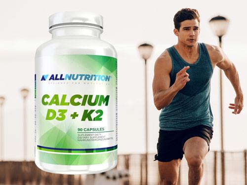 Popraw siłę mięśni i stawów - ALLNUTRITION Calcium D3 K2