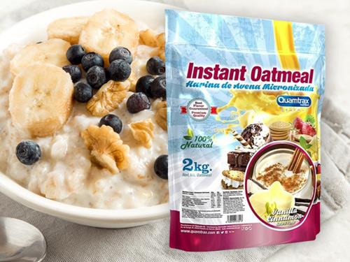 Smakowe płatki owsiane - Quamtrax Instant Oatmeal