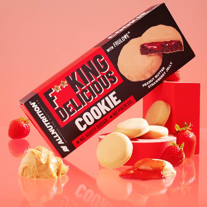 Fitking Delicious Cookie Peanut Butter Strawberry Jelly - ciastka