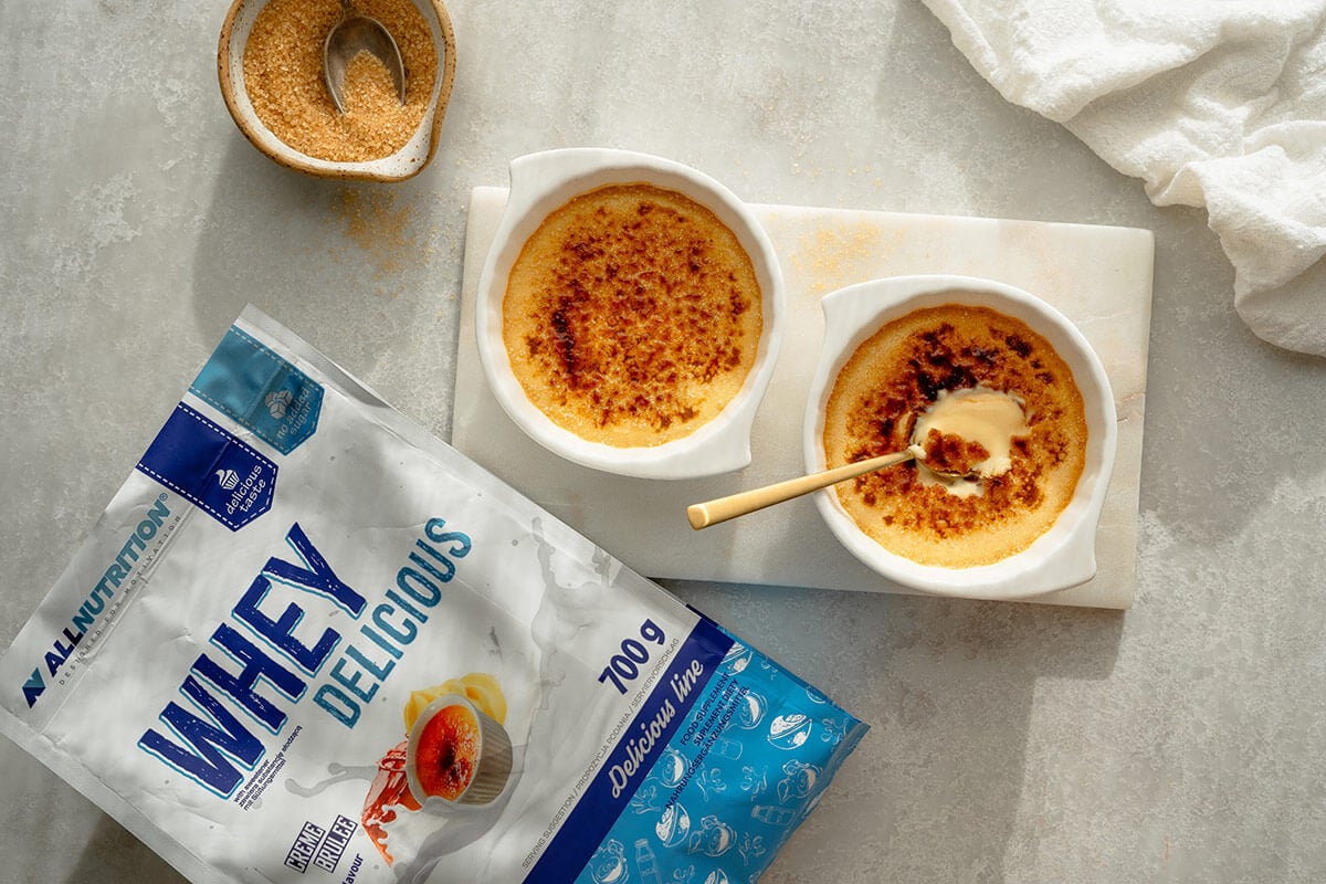 proteinowe creme brulee