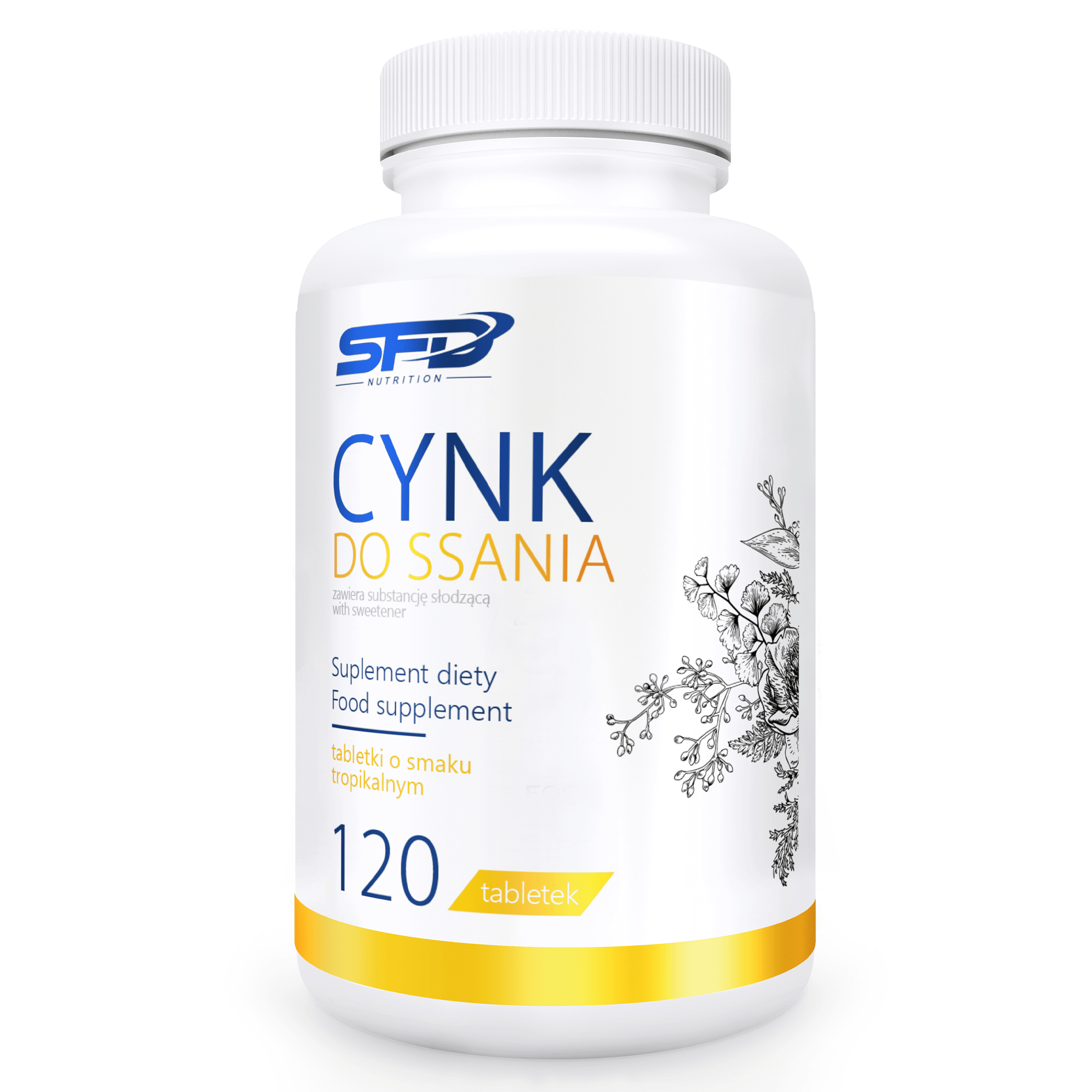 19 PLN • Cynk Do Ssania 120 Tabletek - SFD NUTRITION • NAJTANIEJ ...