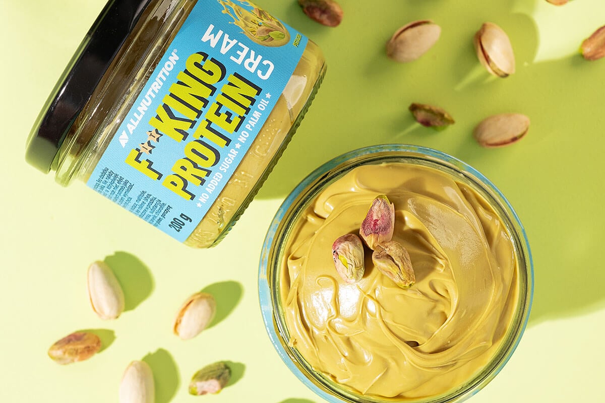 krem pistacjowy fitking