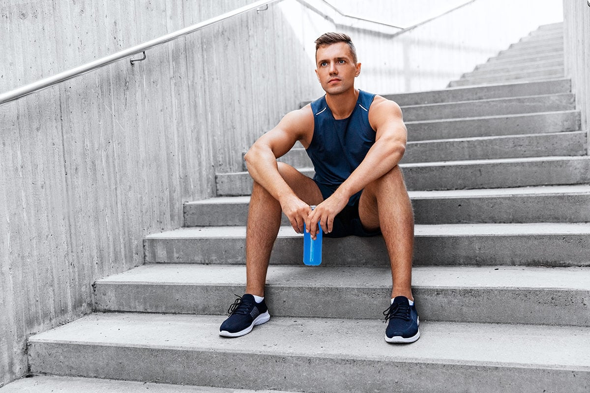 izotonik mężczyzna