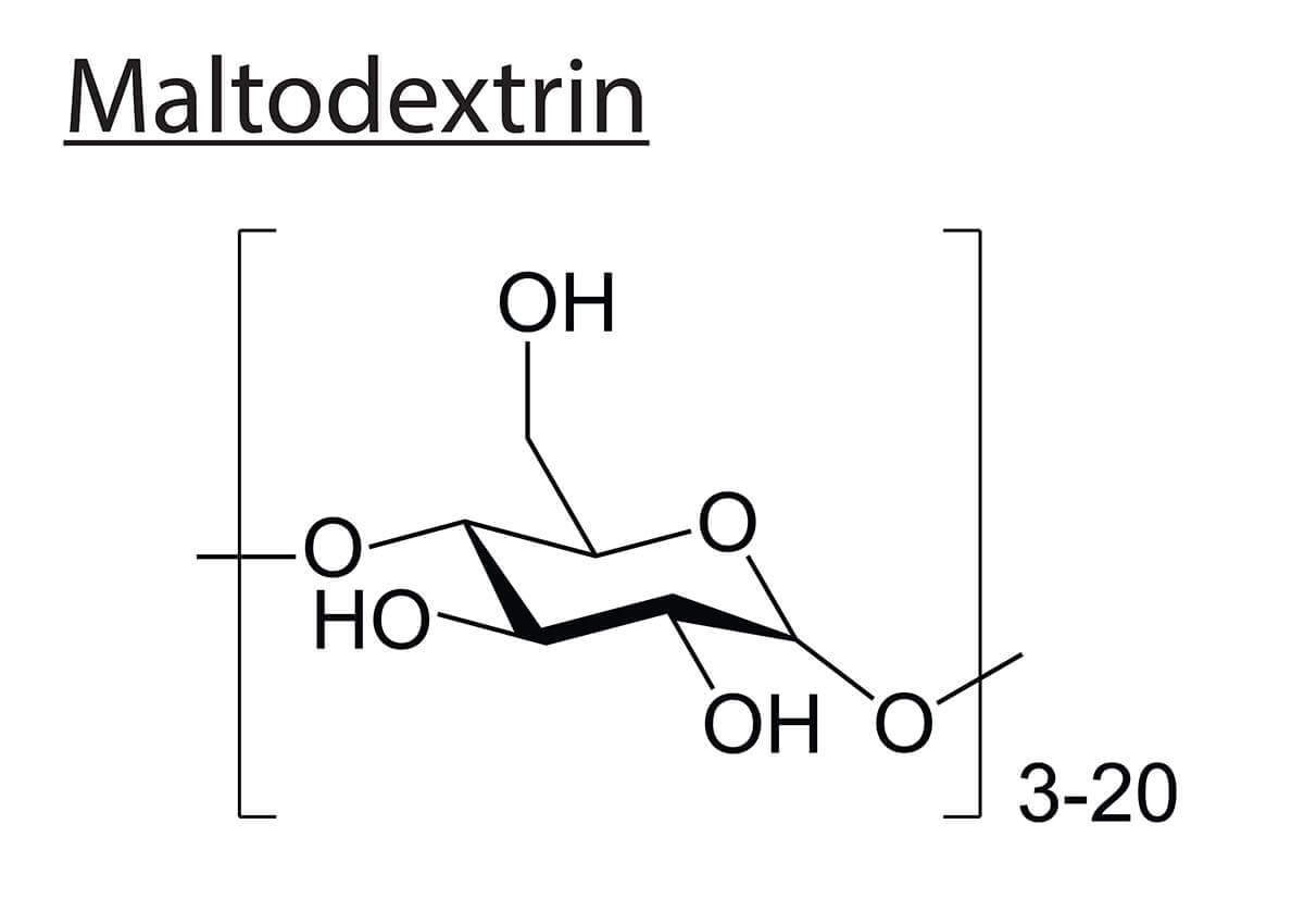 maltodekstryna wz&oacute;r strukturalny