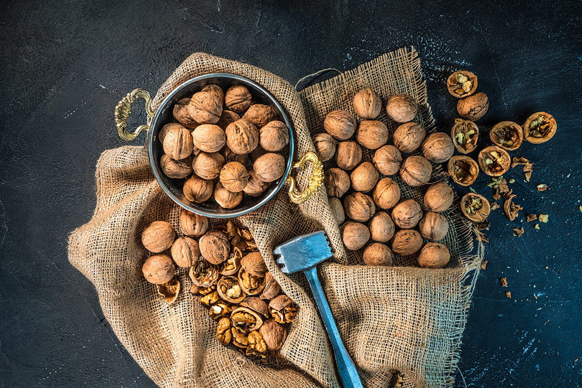 orzechy włoskie w skorupkach
