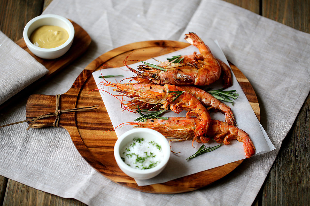 rozmaryn krewetki