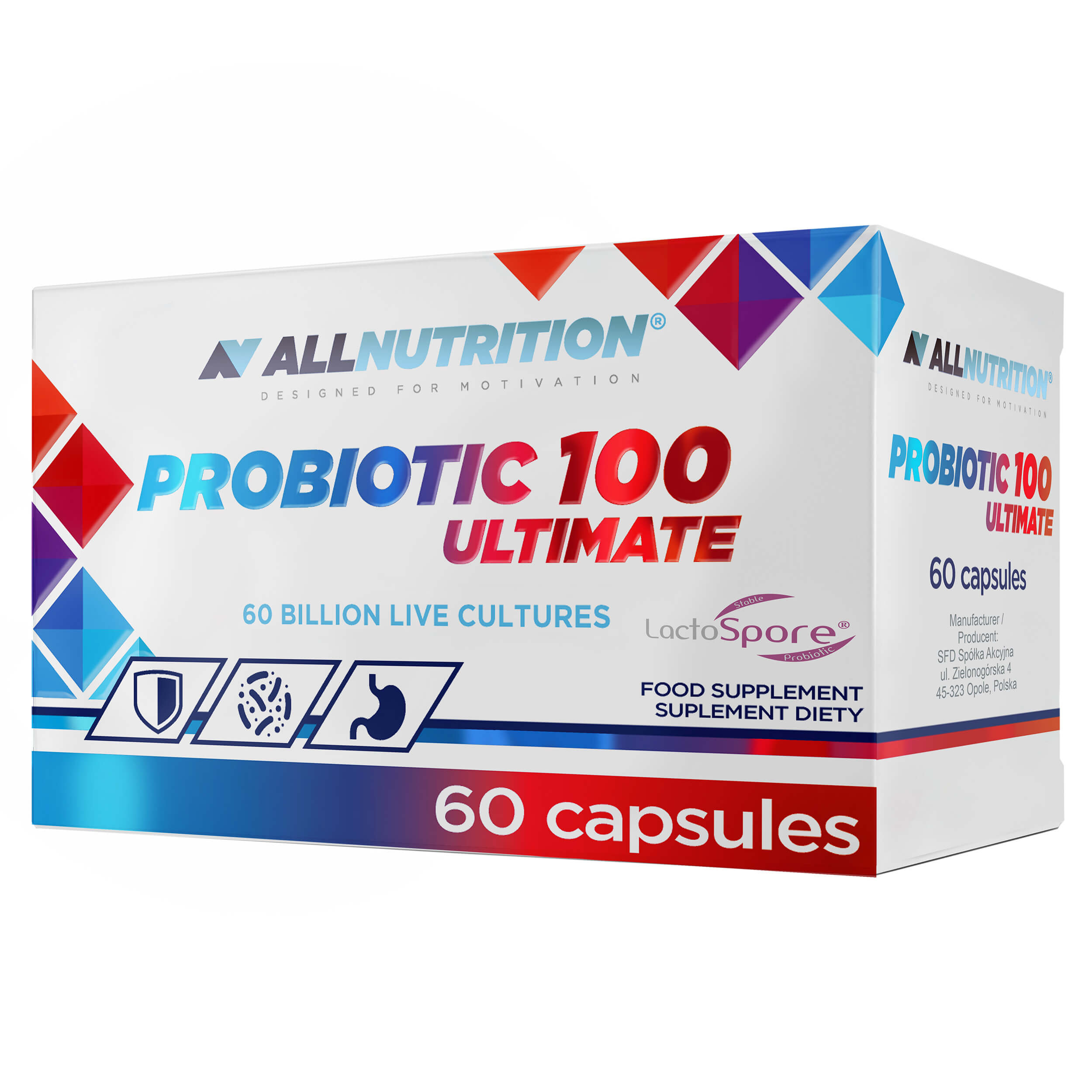 Probiotika Probiotic 100 Ultimate 60 Kapsle Allnutrition • 189 Kč • NejlevnĚjŠÍ 6105
