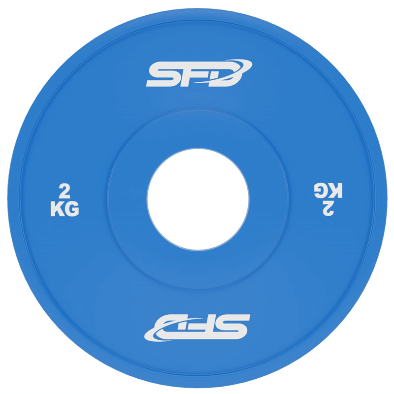 SFD Gym Fractional Rubber Plate 2 kg