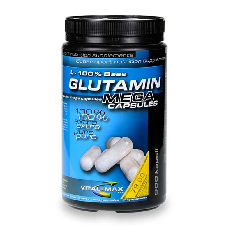 Vitalmax Glutamin L-100% Base Mega Capsules
