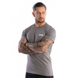 Męski T-SHIRT Premium Grey Steel