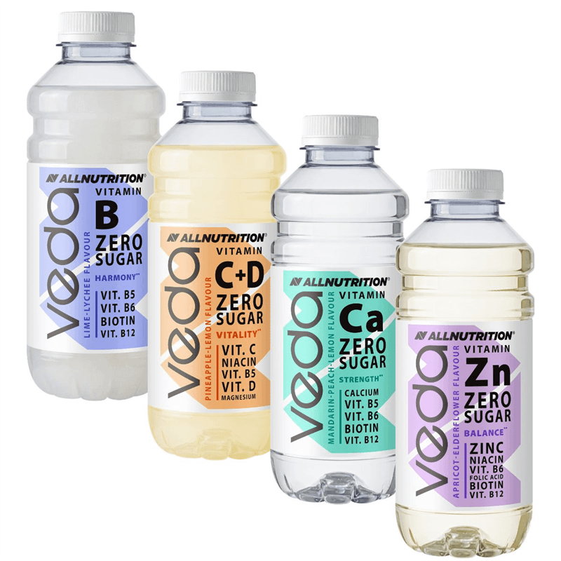 ALLNUTRITION 12 x Veda Vitamin Water 600 ml