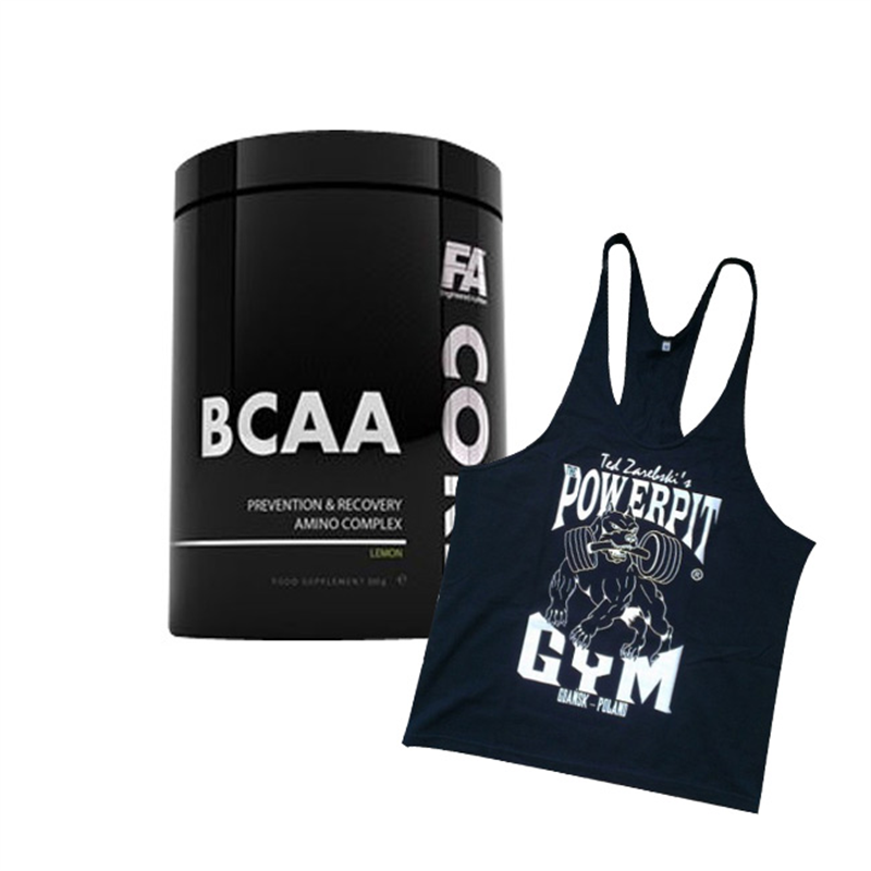 Fitness Authority BCAA Core + Tank Top Power Pit Black