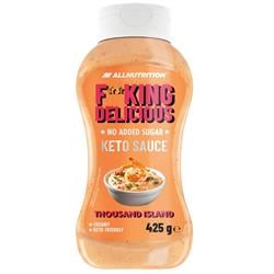 4 x Fitking Delicious Keto Sauce Thousand Island (1000 wysp) 425g