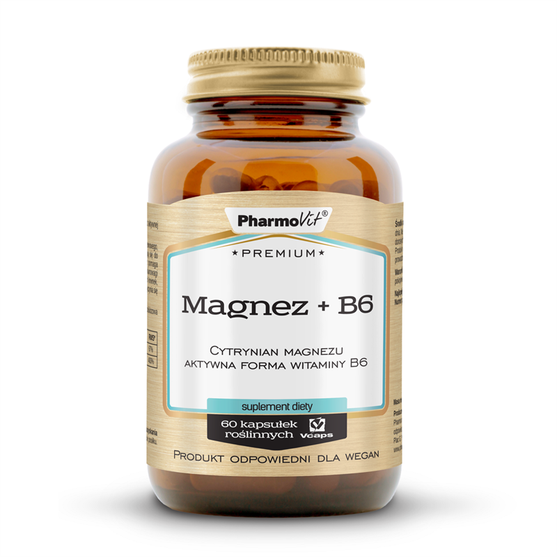 Pharmovit Premium Magnez + B6