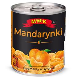 Mandarynki segmenty w syropie