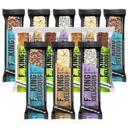 10+2 GRATIS Fitking Delicious Protein Bar 55g
