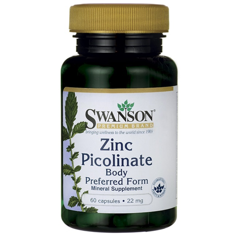 Swanson Zinc Picolinate Body Preferred Form