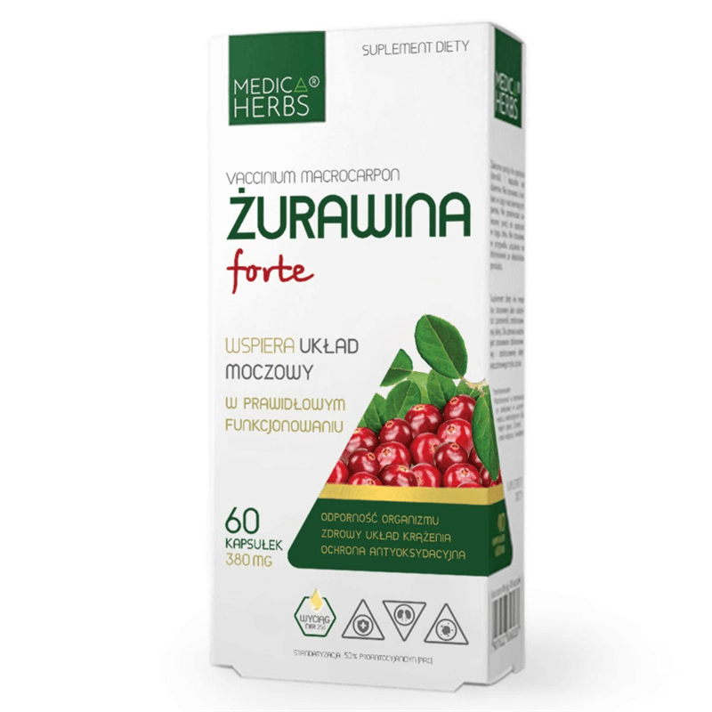 Medica Herbs Żurawina Forte