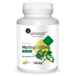 Moringa ekstrakt 20% 500mg