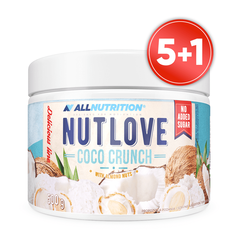 ALLNUTRITION 5+1 Gratis Nutlove Coco Crunch 500g