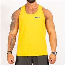 Tank Top Męski Yellow