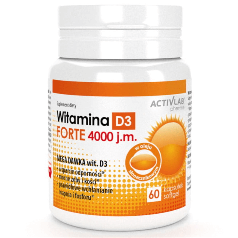 ActivLab Witamina D3 FORTE 4000 IU