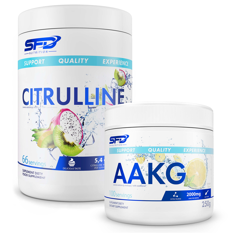 SFD NUTRITION Citrulline 400g + AAKG 250g 