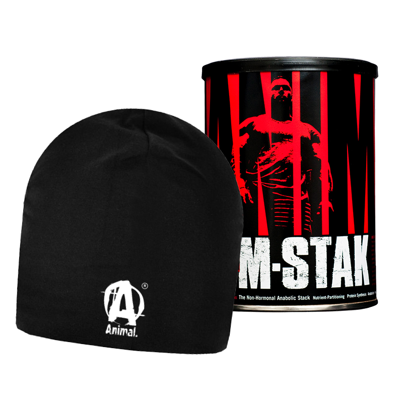 Universal Nutrition Animal M-Stak + Czapka