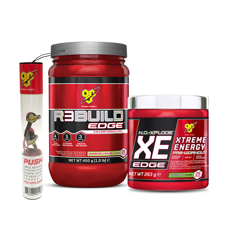 BSN Rebuild Edge + Xplode XE + Słuchawki