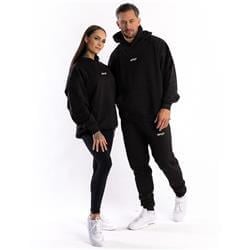 UNISEX Bluza Hoodie Core Oversize Black