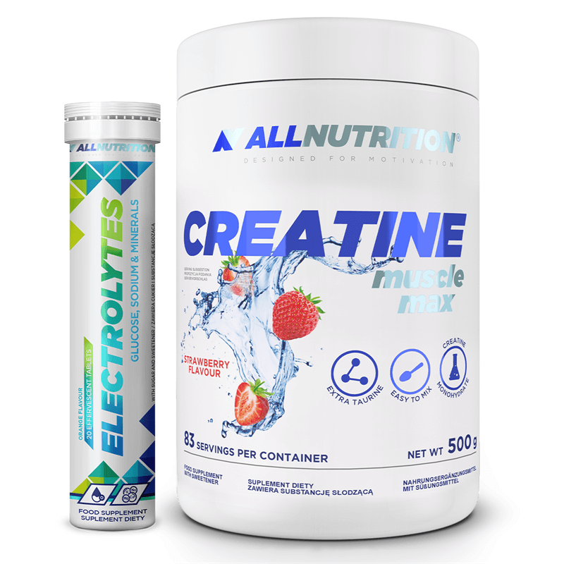 ALLNUTRITION Creatine Muscle Max 500g + Electrolytes 20tab