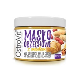 Masło orzechowe z miodem