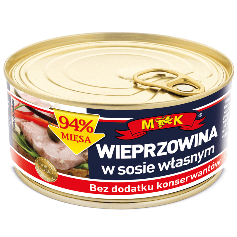 MK Wieprzowina w sosie własnym bez konserwantów