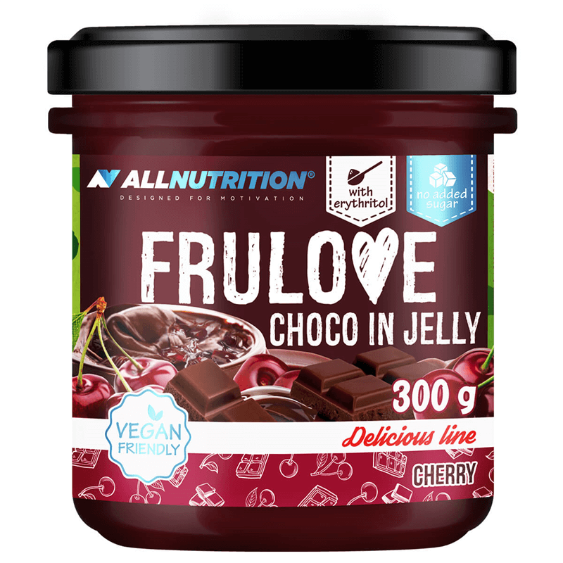 ALLNUTRITION FRULOVE Choco In Jelly Cherry