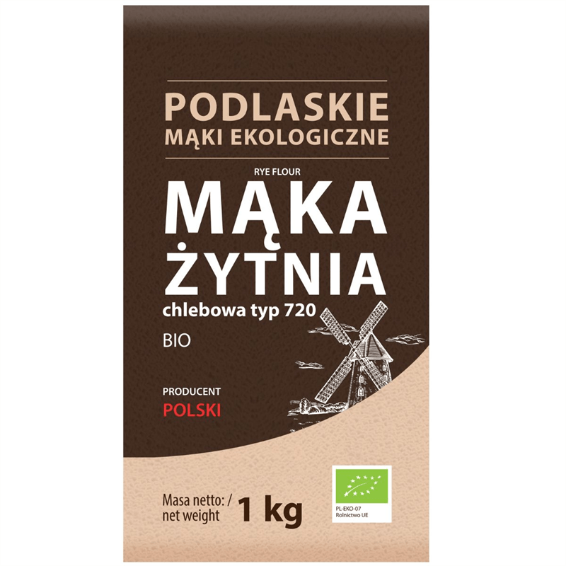 BioLife Mąka żytnia chlebowa typ 720 BIO