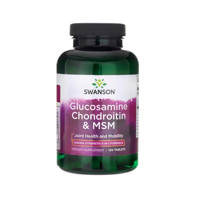Swanson Glucosamine, Chondroitin & MSM Higher Strength