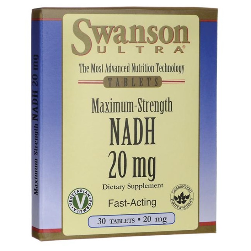 Swanson Maximum Strength NADH Fast-Acting