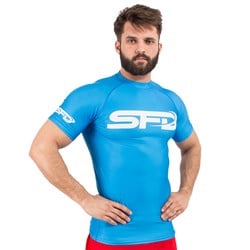 Rashguard Short Błękitna