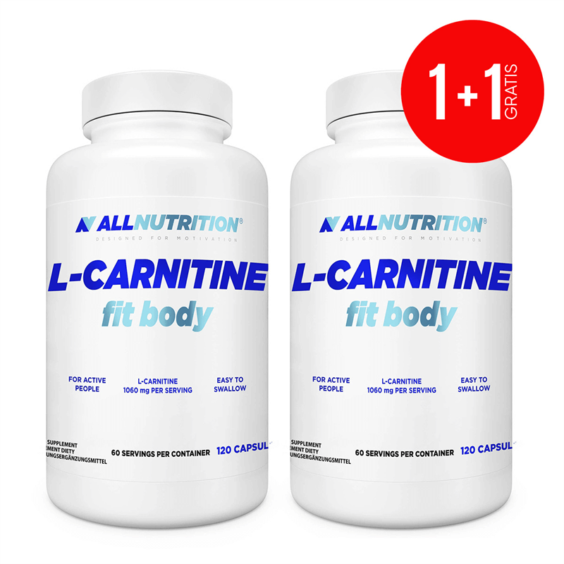 ALLNUTRITION 1+1 GRATIS L-Carnitine Fit Body 120 kapsułek