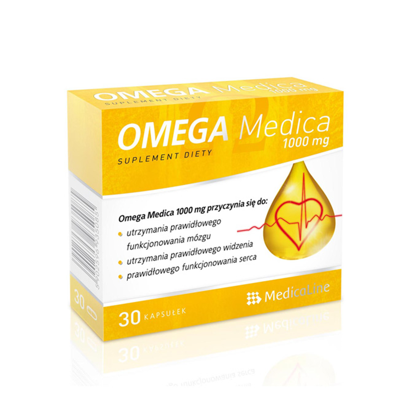 Medicaline Omega Medica 1000mg z Wit.E