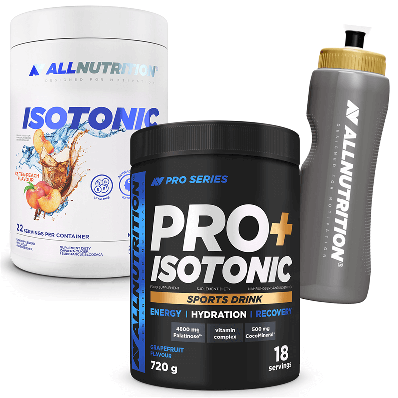 ALLNUTRITION Isotonic 700g + Pro Isotonic 720g + Bidon 1000ml