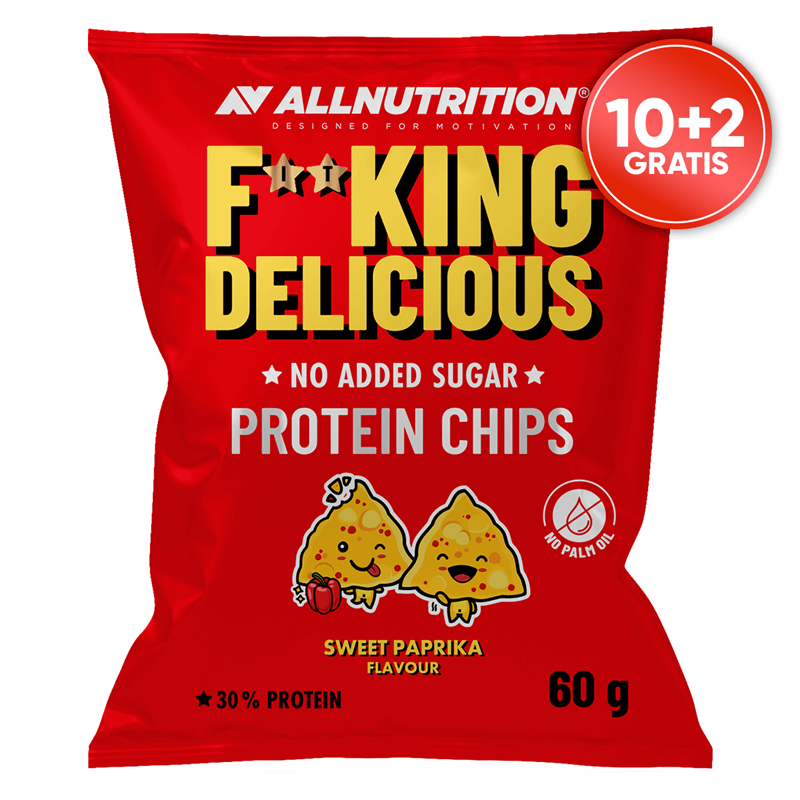 ALLNUTRITION 10+2 GRATIS Fitking Delicious Protein Chips 60g