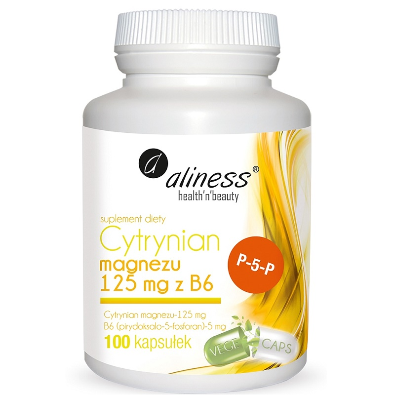 Medicaline Cytrynian Magnezu 125 mg z B6