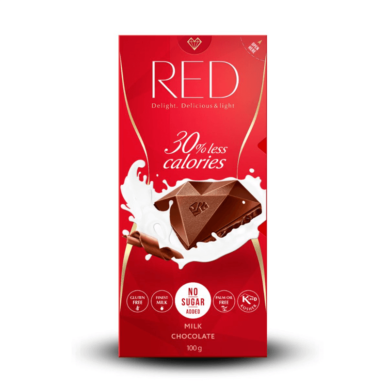 Red Czekolada 30% kalorii mniej