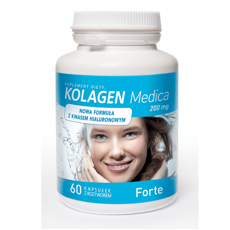 Medicaline Colagen Medica Forte 200 mg LICAPS® Kapsułki z Roztworem