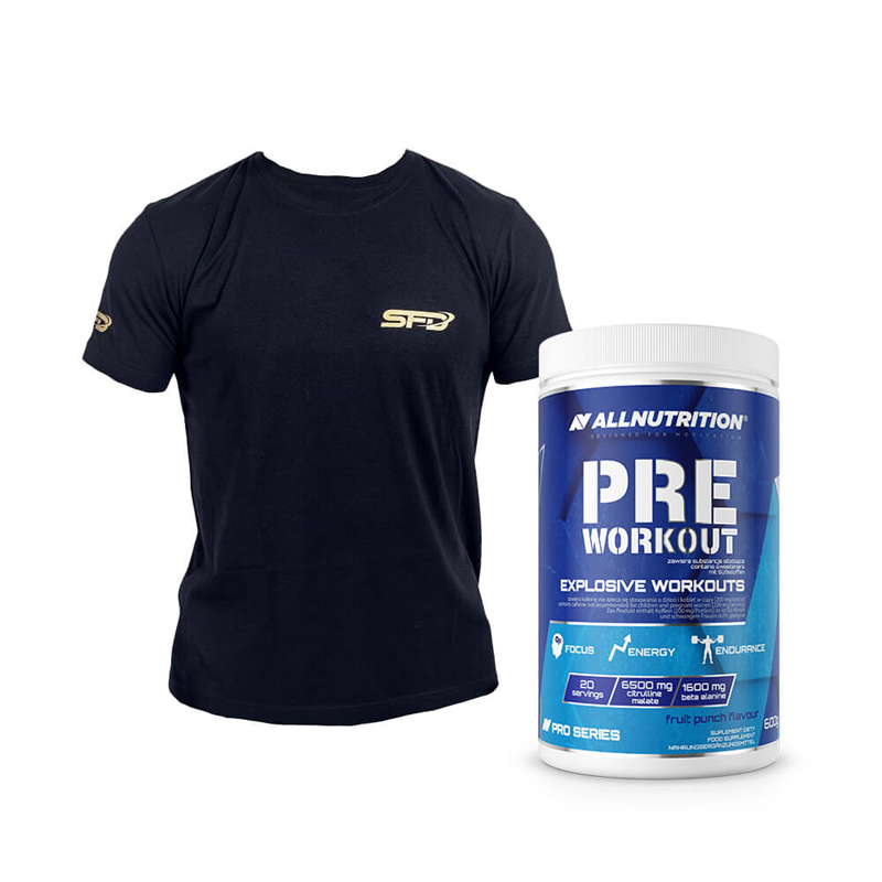 ALLNUTRITION Pre Workout Pro Series 600g + T-Shirt Athletic Gratis